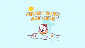 Sunny Day Wallpaper 4k Hello Kitty Sanrio