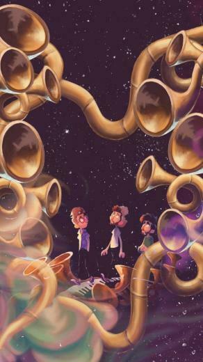 The Art Was Not Made By Me I Just Mixed Trumpet Image And