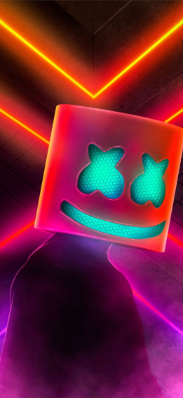 Marshmello Skin Fortnite iPhone Wallpaper