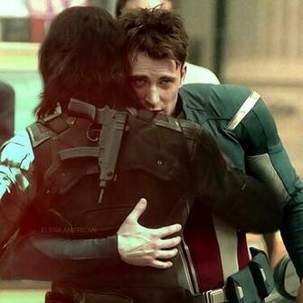 Bucky And Captain America Photo