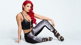Eva Marie As Jake The Snake Roberts Wwe Magazine Photoshoot