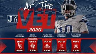 Jackson State Home Football Game Times Announced