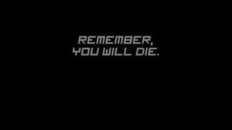 Minimalism Dark Black Humor Quote Wallpaper HD Desktop