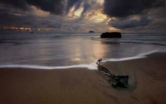 Beach Scene Wallpaper