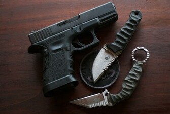 Glock And Phantom Steelworks Knives By Opzulu