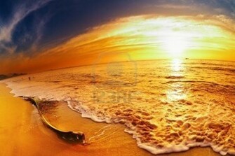 Tropical Beach Sunset Wallpaper Jpg