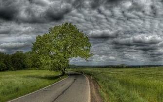 Country Road Wallpaper HD
