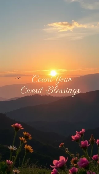 Count Your Blessings Wallpaper