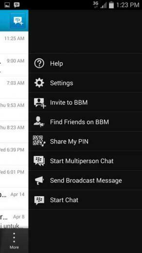 Set Up Bbm Application Settings In Samsung Galaxy S5 Jpg