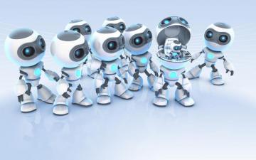 Robot Wallpaper Group