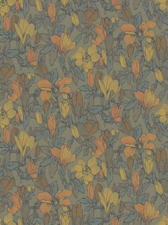 Shand Kydd Wallpaper Chelsea Orange