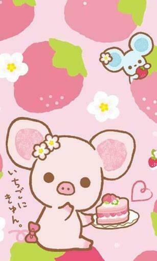 Cute Pig Wallpaper iPhone Piggy Kawaii Live