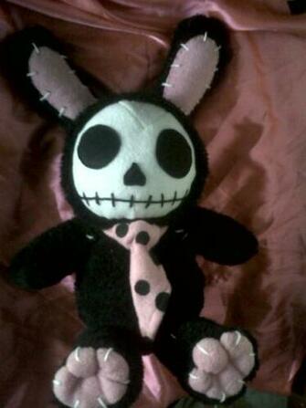 Goth Bunny My Own Furry Bone
