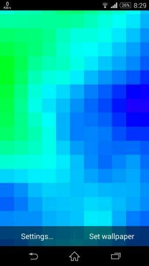 Pixel Ocean Live Wallpaper For Android App
