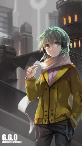 Sinon Ggo Asada Shino Mobile Wallpaper Zerochan