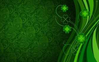 Clovers Wallpaper Holiday