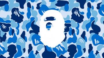 Bape Blue Wallpaper On