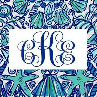 Lilly Pulitzer Desktop Wallpaper Monogram Amazing