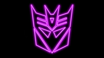 Decepticons Neon Symbol Wp By Morganrlewis