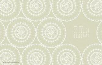 Paper Squid April Mandala Desktop Wallpaper Bie