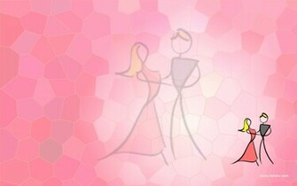 Dancing Background For Powerpoint Template