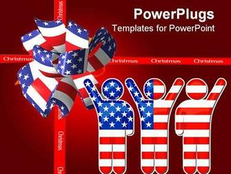 Patriotic Background Memorial Day Powerpoint American Flag