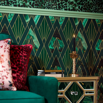 Green Wallpaper Lust Home