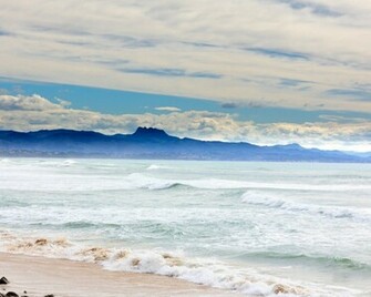 Sandy Beach Desktop Wallpaper