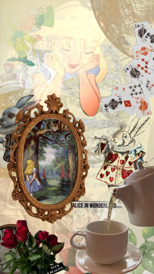 Check Out Sourliv444 S Shuffles Alice In Wonderland Wallpaper