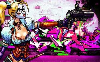 Deadpool And Harley Quinn Wallpaper By