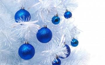 Ornament Silver Christmas Desktop Wallpaper 4k HD