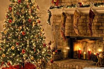 Christmas Night 4k HD Desktop Wallpaper For Wide Ultra