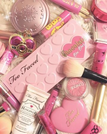 Pinksugarrr Makeup Wallpaper Pink Girly Things Cute