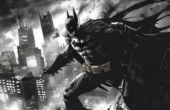 Black And White Batman Wallpaper