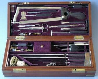 Surgery Tools Wallpaper Antique