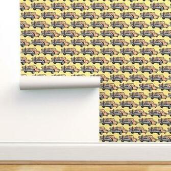 Peachy Edsel Citation Convertible Yellow On Isobar By