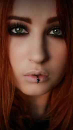 Beautiful Girl Makeup Wallpaper iPhone