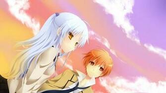 Anime Angel Beats Kanade Tachibana Yuzuru Otonashi Wallpaper
