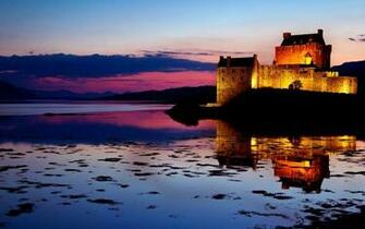 Scottish Castle HD Wallpaper Landscape