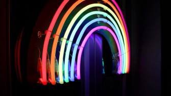 Admire The Beautiful Neon Aesthetic Wallpaper