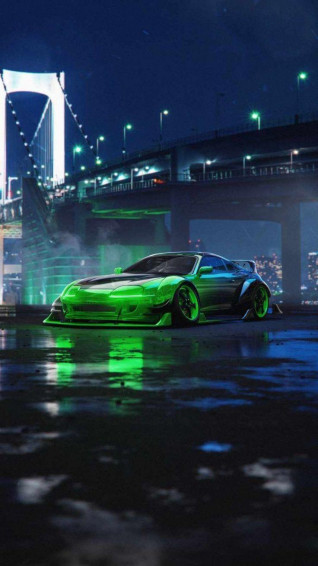 Tokyo Drift Cars Race Aesthetic Car iPhone