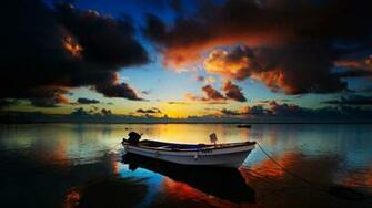 Beach Sunset Wallpaper
