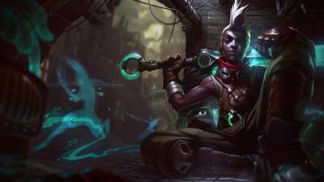 Ekko Lol Splash Art 4k Wallpaper