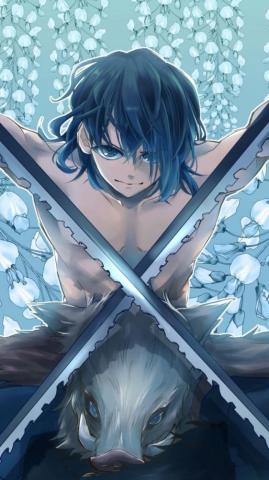 Inosuke Demon Slayer Mobile Wallpaper Anime Live HD