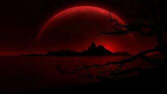 Red Landscapes Wallpaper