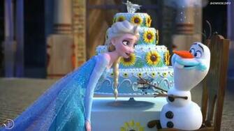 Elsa Wallpaper In Frozen Fever Showdesk