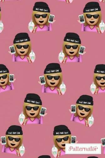 Background Cute Emoji iPhone Love HD Wallpaper Background