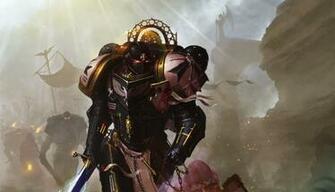 Warhammer 40k Space Marines Black Templars Imperors Champion