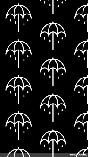 Install This Bring Me The Horizon Umbrella iPhone Wallpaper
