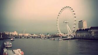 London Eye Wide Wallpaper Travel HD